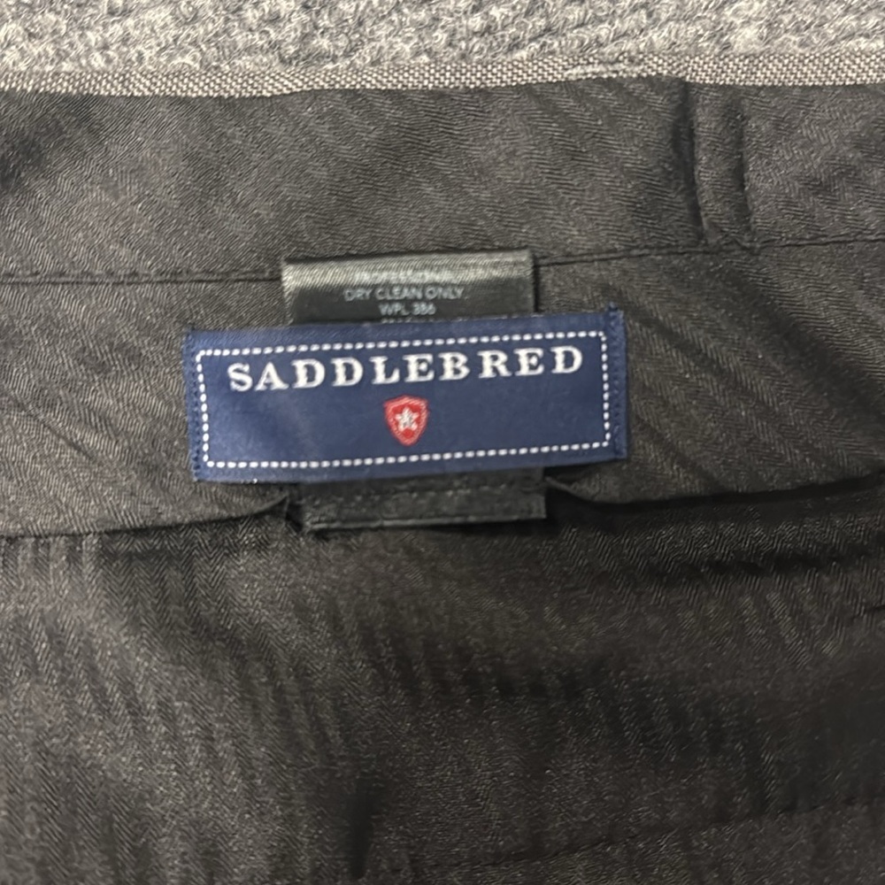 Saddlebred Gray Dress Pants EA092 - Picture 5 of 5